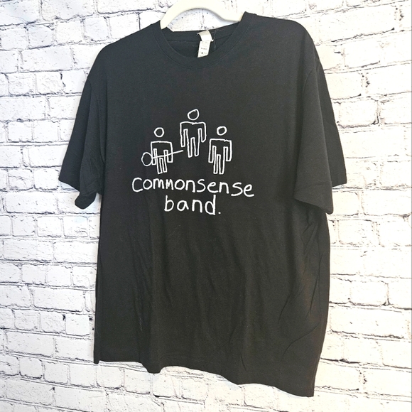 Common sense band t shirt XL - Picture 1 of 5